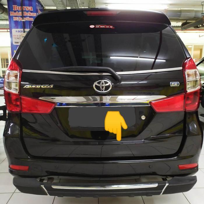 Spoiler pintu bagasi belakang avanza/xenia/veloz original(2016/2018)