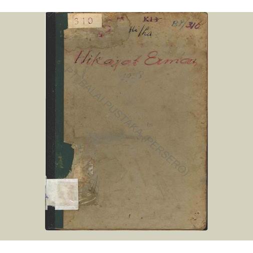 Hikajat Erman. R. A. Lasminingrat. TT. Balai Pustaka. Jakarta.