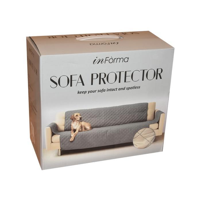 JTTOP" INFORMA 160X245 CM SARUNG PELINDUNG SOFA 3 SEATER REVERSIBLE PELAPIS SOFA MATRAS ALAS COVER