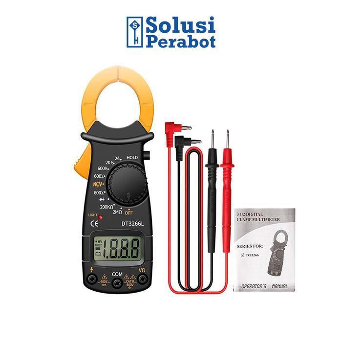 Tang Ampere Digital Dt3266L Sp / Clamp Meter Dt 3266 L / Ampermeter