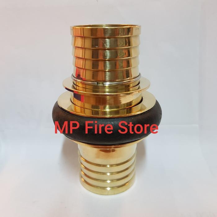 Coupling Machino Kopling Selang Pemadam Kebakaran 2 Inch Kuningan