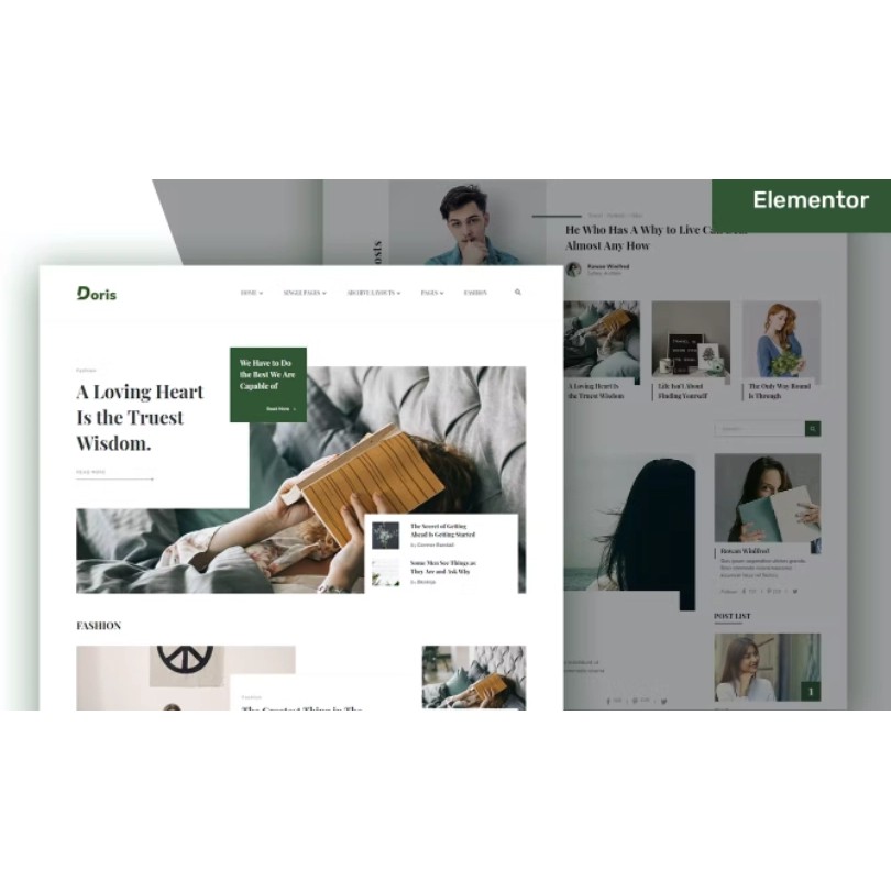 Doris – Blog & Magazine Template Kit