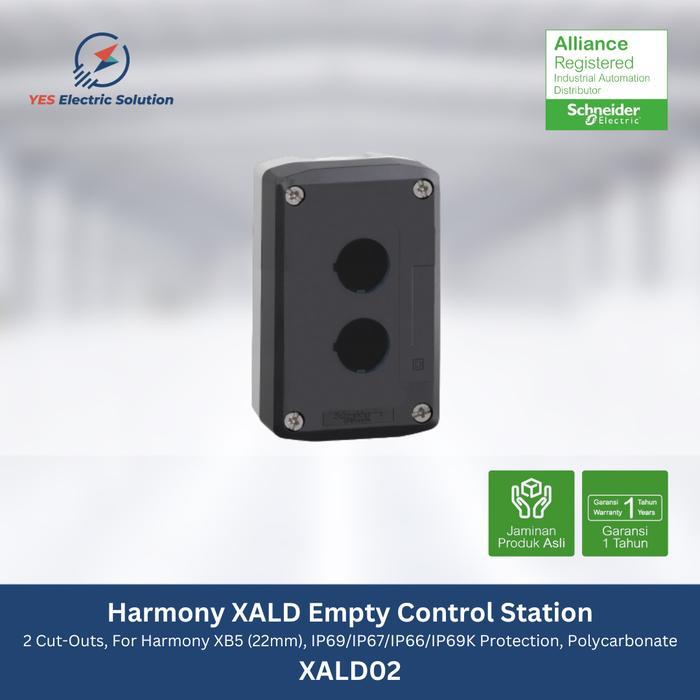 Schneider Electric 2 P.B Empty Control Station Box - XALD02