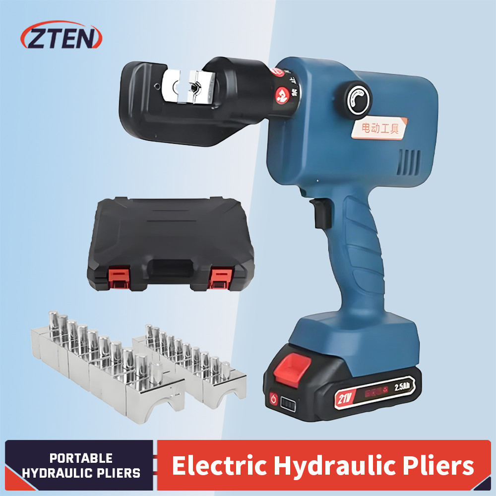BEST PRICE Portable Small Rechargeable Hydraulic Crimping Pliers Charging Crimping Electrical Tools 