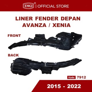 EMGI - Liner Fender Spakbor Depan Avanza Xenia 2015. - 2022