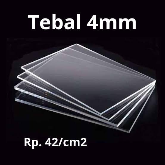 Akrilik Potongan Custom 4mm