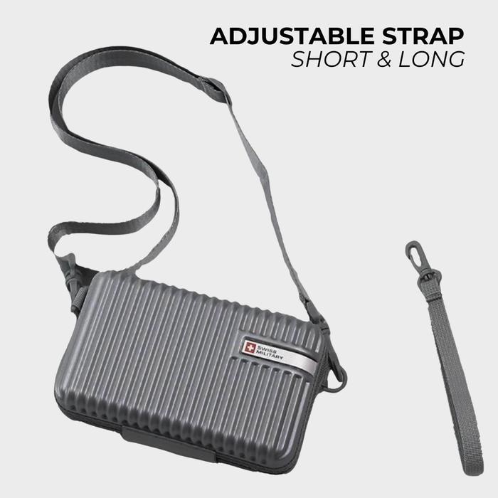 Swiss Military Hardcase Mini Pouch - Tas Traveling