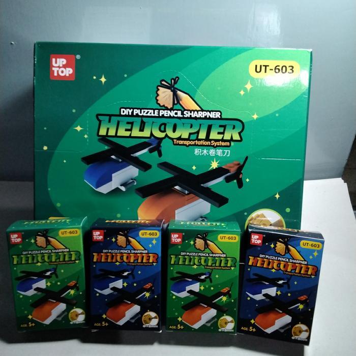 best seller] Peruncing pinsil Lego helikopter