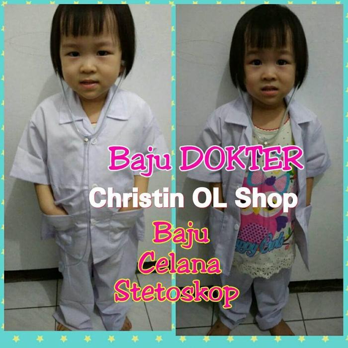 Promo Baju Dokter Anak Tk Dan Sd No 7-10 (Umur 7-12 Th) Best Quality