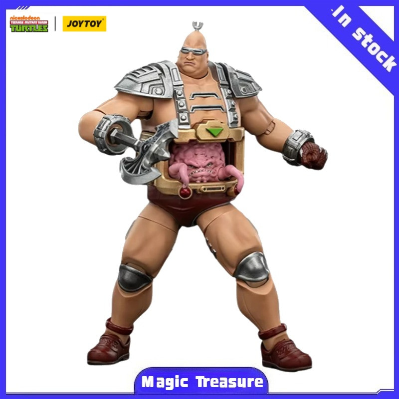 MT JOYTOY 1/18 Action Figure TMNT-Krang Animation Model Toy Gift