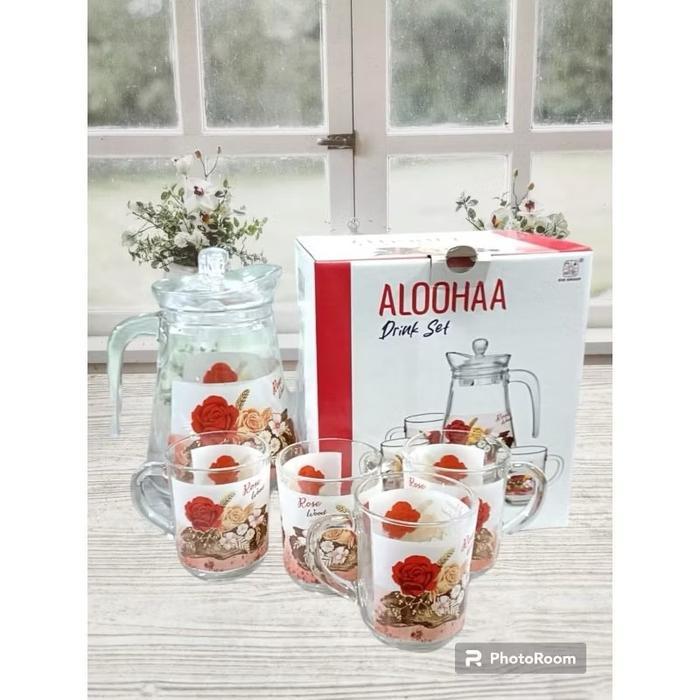 DRINK SET /DRINK KACA/ALOOHAA