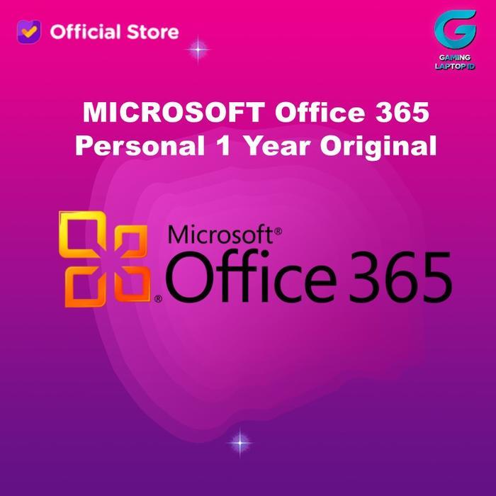 MS OFFICE 365 PERSONAL 1YR/3YR