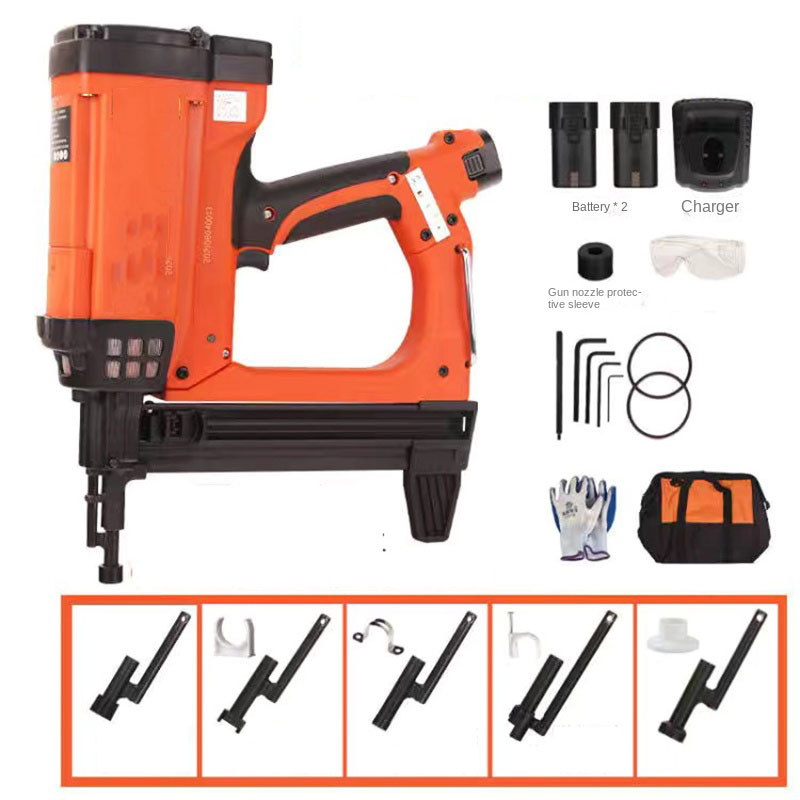SALE Multifunction GSR40 Adjustable Cordless Fast Gas Nailer Air Nailer for Woodworking Concrete Doo