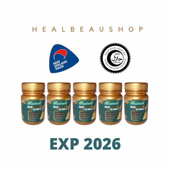 Suplemen Placenta Rusa Green Health New Zealand Ready Stok