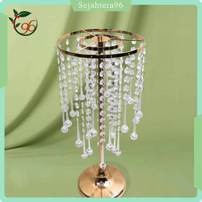 (SEJAHTERA) VAS BUNGA STANDING LOLIPOP DEKORASI PELAMINAN HIASAN MEJA MEWAH DECOR WEDDING SURABAYA