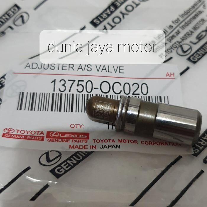 ADJUSTER ADJUSTER PELATUK KLEP INOVA-HILUX-FORTUNER BENSIN ORIGINAL