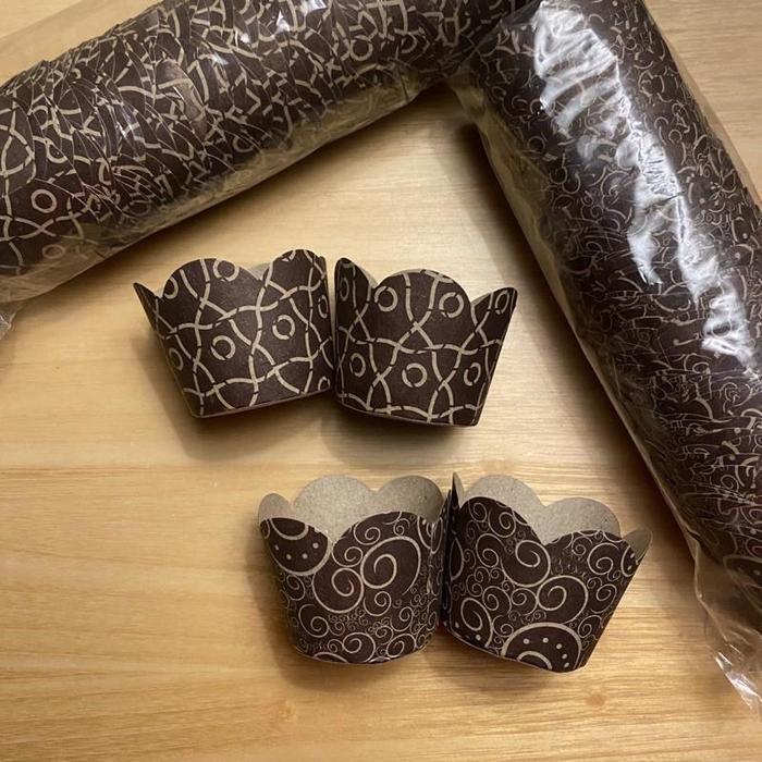 [100 Pcs] Ifana Bruder Muffin Cup 38 Mm / Cupcake Case Ifana 3.8 Cm / Cup Ifana 38 Mm / Muffin Cup