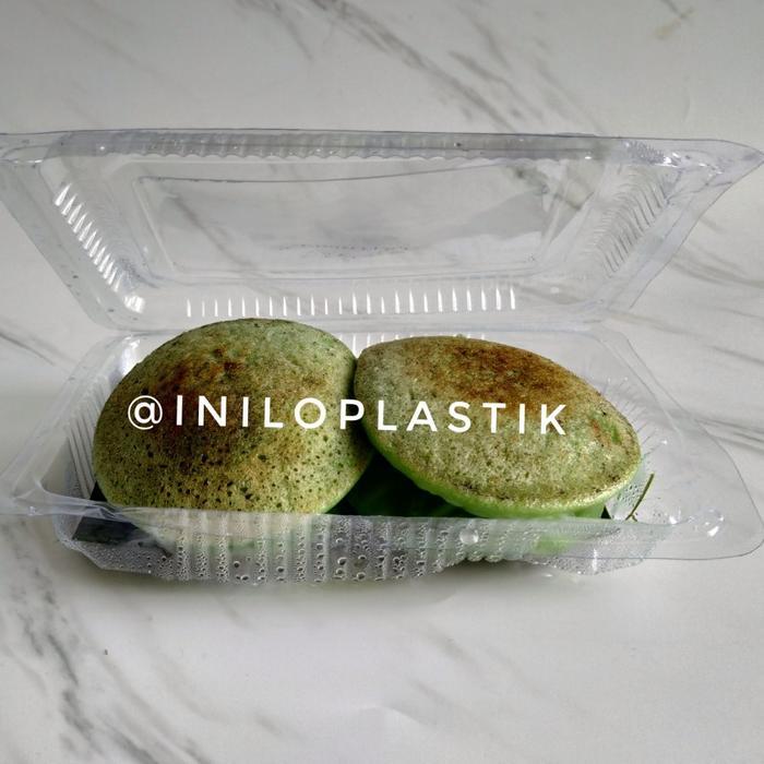 Mika Plastik Bening 4A Serbaguna / Wadah Kue Plastik Mika 4A - 100Pcs