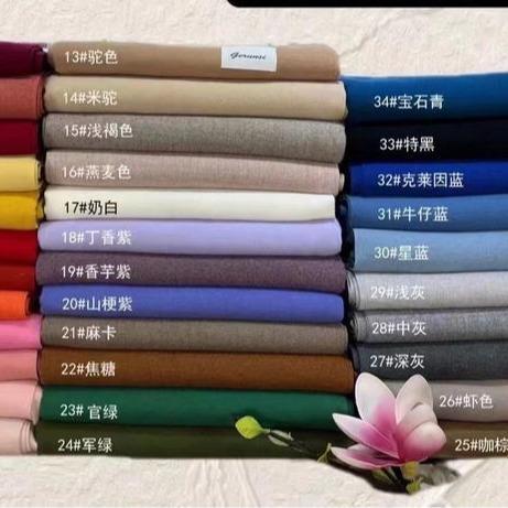 Syal Leher / Syal Motif / Syal Murah / Scarf Unisex Polos Best Seller