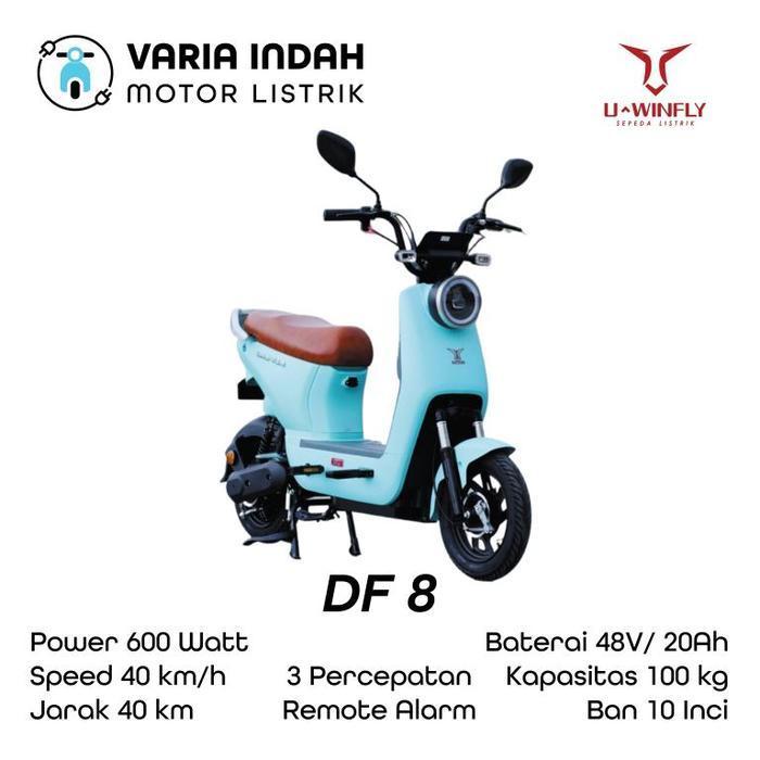 Cuci Gudang Sepeda Listrik Uwinfly DF8