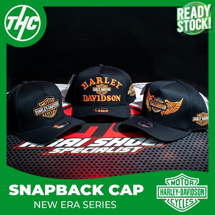 Ready TOPI CAP SNAPBACK NEW ERA HARLEY DAVIDSON TOPI MOTOR
