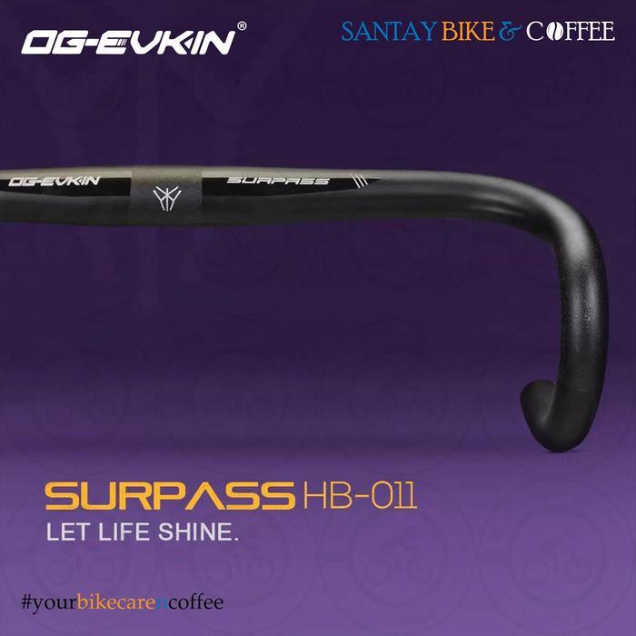 Shimano Bike - Og Evkin Hb011 Carbon Handlebar Dropbar Road Bike 31.8Mm 380 400 420Mm