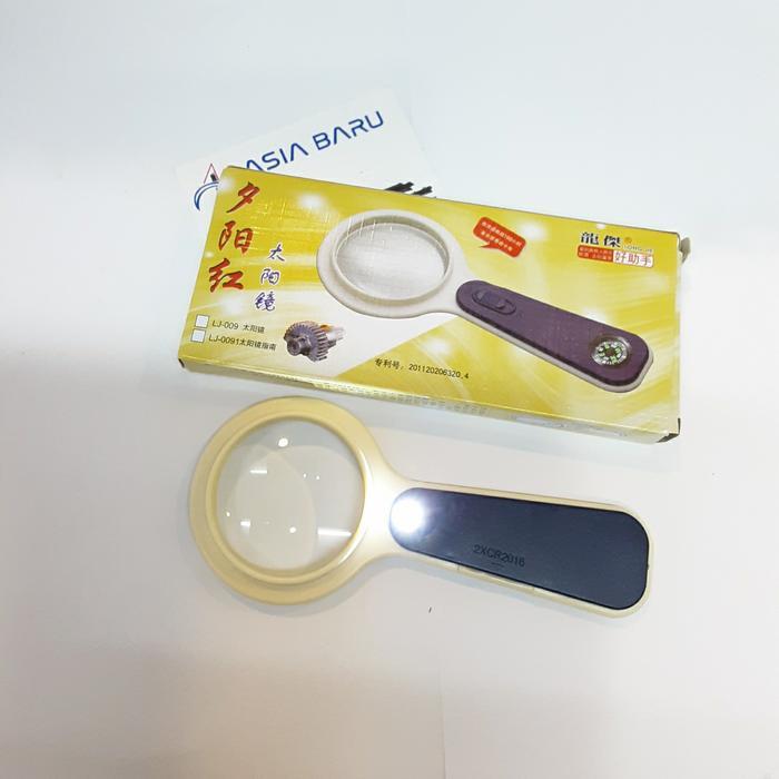 JTTOP" KACA PEMBESAR + LAMPU LED /MAGNIFYING GLASS / KACA PEMBESAR LAMPU