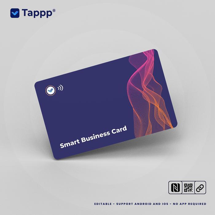 Tappp Kartu Nama Pintar Kartu Nama Digital Nfc Editable Terbaru