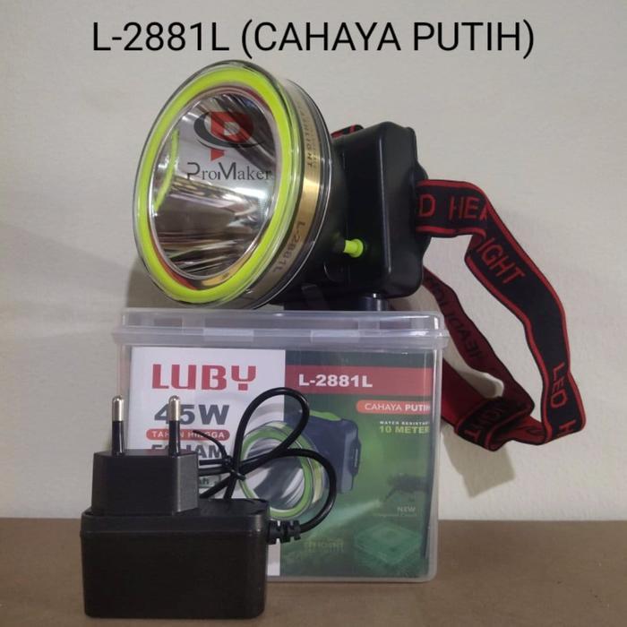 Hannochs Olight - Senter Kepala L-2881L 45 Watt Cahaya Putih Anti Air Original