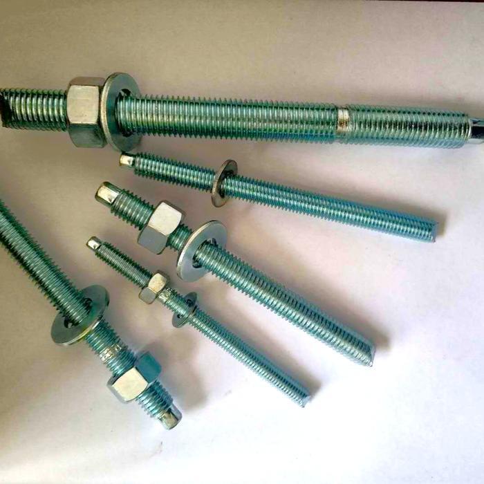 "New" Angkur Chemical M10x130 / Stud Bolt 10 MM / Chemical Anchor M10 Grade 5.8