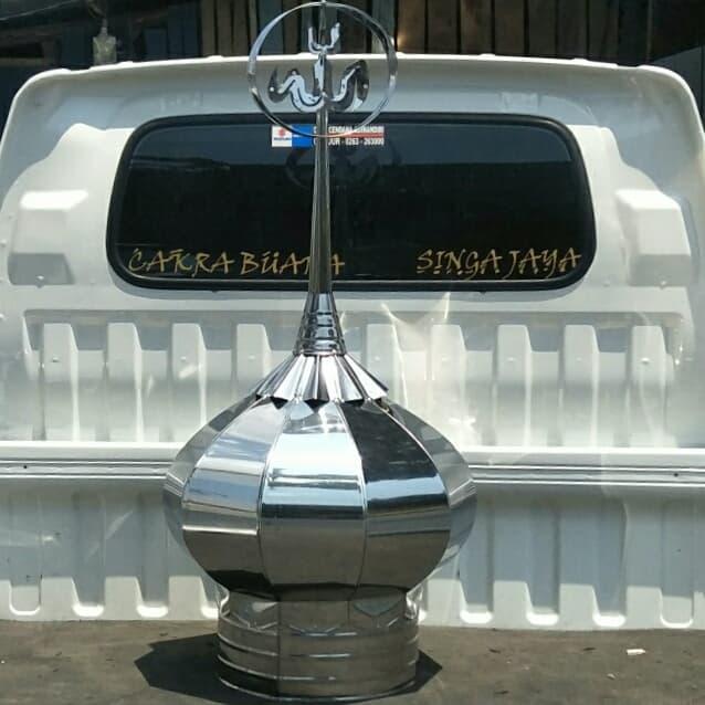 Kubah Masjid Stainless Steel Diameter 50 Cm