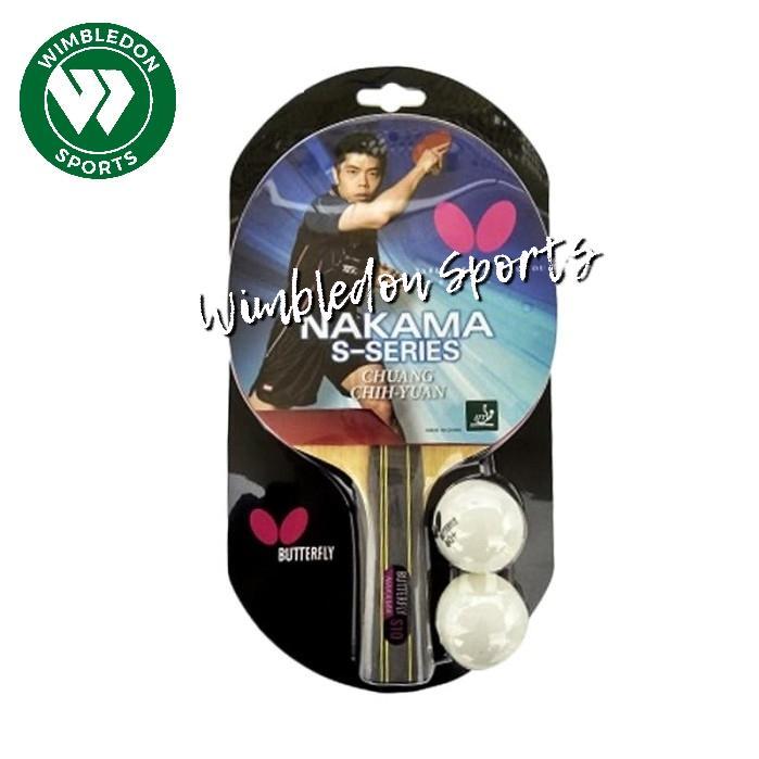 READY Bet pingpong butterfly NAKAMA S10 / bet tenis meja BUTTERFLY NAKAMAS10