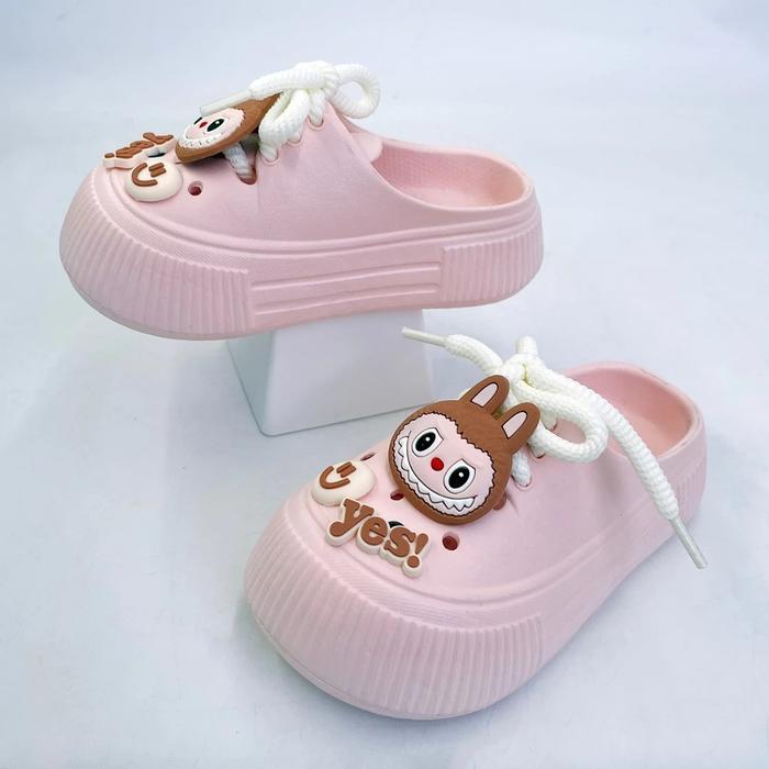 Bata Tomkins - Sandal Baim Labubu Anak Laki Laki Perempuan Jibbitz Unisex - Sepatu, Fashion Kaki