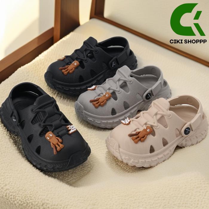 Bata Tomkins - Ciki Sepatu Baim Anak Perempuan Anti Selip Sandal Anak Cowok Eva Pantai Size 24-29