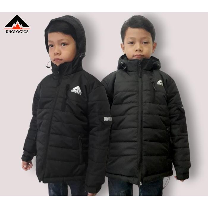 Eiger Sport Hike - Jaket Gelembung Anak Puffer Gembung Outdoor Gunung Anti Air 3-10 Tahun