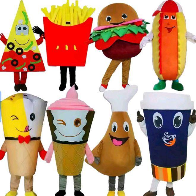 Kostum Maskot Minuman Mcdonald Dewasa