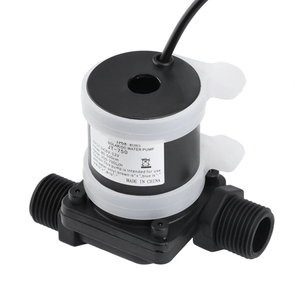 Dc12V/24V Dc Brushless Submersible Pump Amphibious High Lift Large Flow Water Pump Booster Pump
