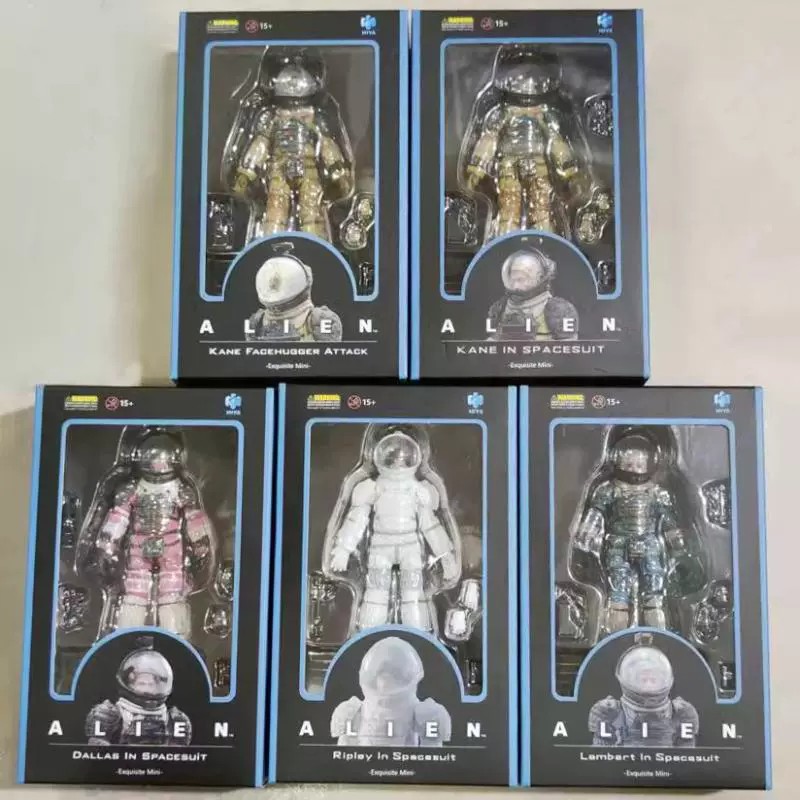 Hiya Alien 11Cm 1/18 Spacesuit Version Movie Anime Figure El Kane Ripley Lambert Dallas In Spacesuit