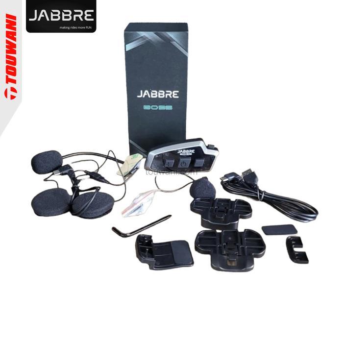 TERMURAH Interkom Mesh Bluetooth Intercom Helm Jabbre Boss READY STOCK