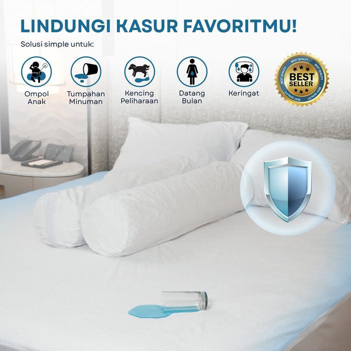 DDPillow Waterproof Mattress Protector Pelindung Kasur Anti-air Matras Protector Anti Air Terry