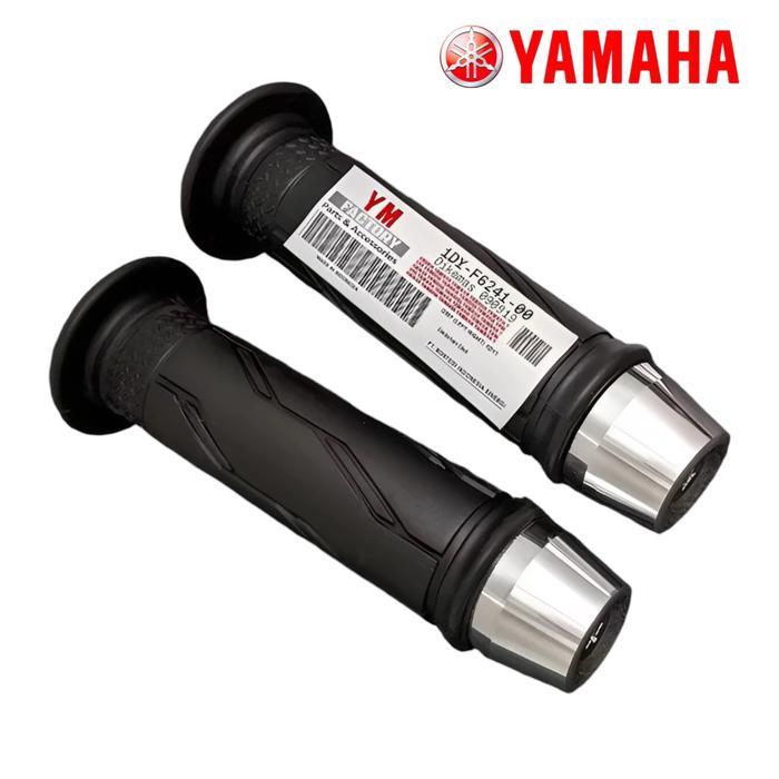 "New" handgrip motor YAMAHA hand grip handfat jalu chrome crom model pcx handgrip mio aerox nmax