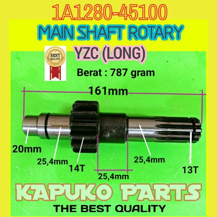 YZC AS ROTARY (LONG) TRAKTOR TANGAN YANMAR