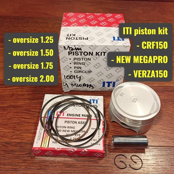 Piston Kit Crf150/Verza150/New Megapro Oversize 125/150/175/200 Iti Piston