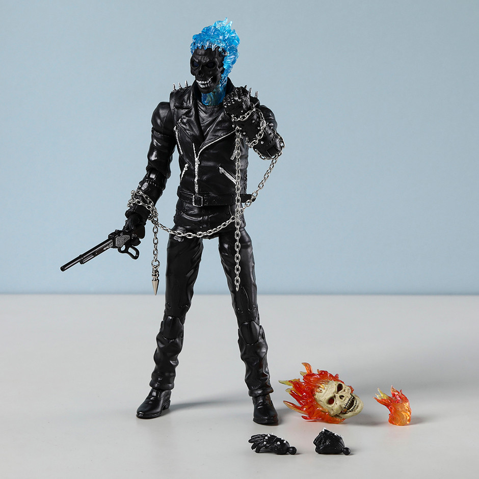 Ghost Rider 10" With Accessories El Ornament Toy Xmas Gift