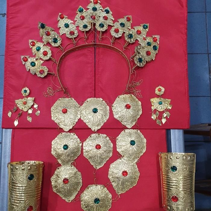 Perhiasan Baju Bodo Adat Makasar / Aksesoris Baju Bodo Adat Bugis Dewasa #Gratisongkir