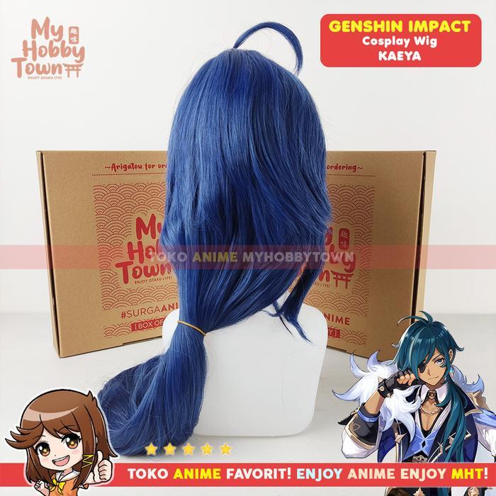 Wig Cosplay Anime Game Kaeya