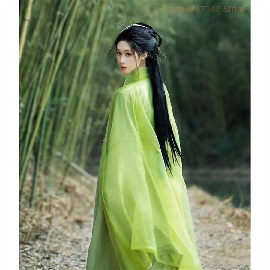 Hanfu Dress Women Chinese Traditional Vintage Hanfu Female Halloween Cosplay Costume Printed Hanfu