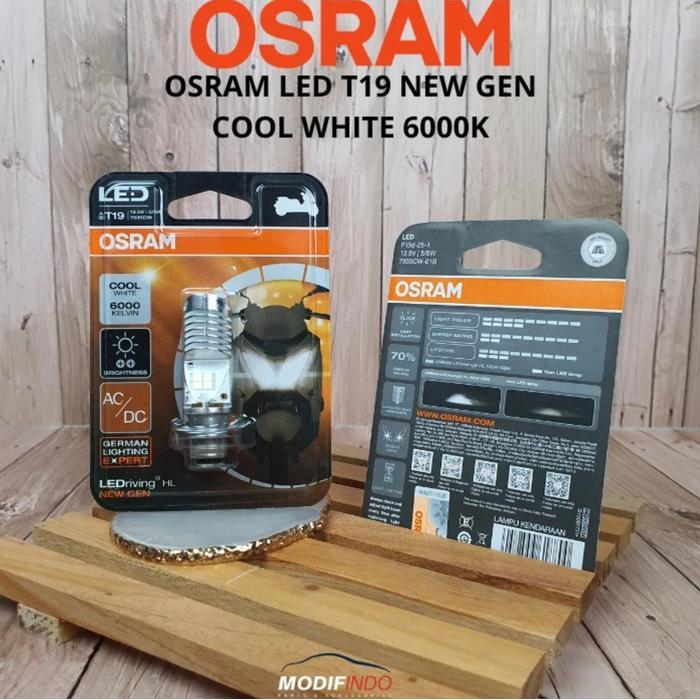 OSRAM LAMPU LED M5 T19 SEPEDA MOTOR