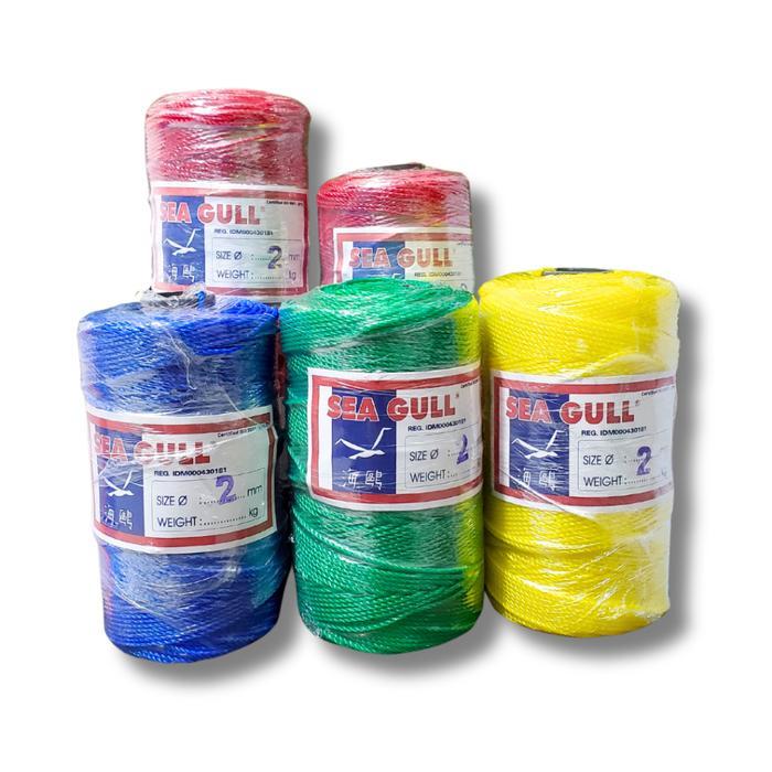 Promo TAMBANG 2MM PANJANG 200M SEAGULL/TALI TAMBANG PE 2MM SEAGULL/TALI TAMPAR TALI TAMBANG PE 2MM B
