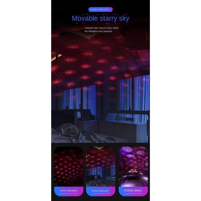 "New" LAMPU USB LANGIT KABIN DEKORASI INTERIOR MOBIL